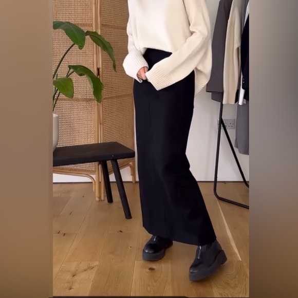 Zara Ankle Lug Sole Chunky Platform Front Zip Boots sz 38 - Picture 14 of 14